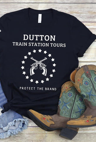 Dutton Train Station Tours T-Shirt