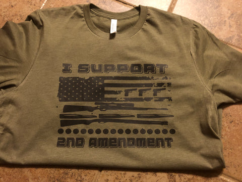 I Support 2nd Amendment Tshirt